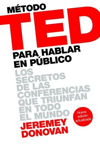 Método TED para hablar en público libro en epub