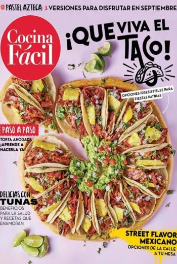 Cocina Fácil México Septiembre 2024 revista en pdf