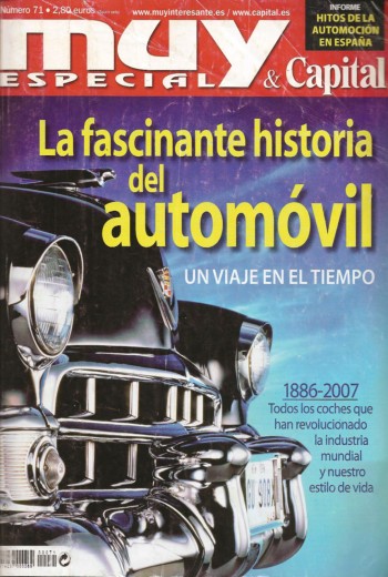 Muy Especial núm. 71, La fascinante historia del automóvil