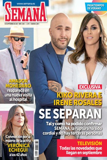 Semana núm. 4465, Kiko Rivera e Irene Rosales