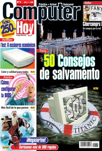 Computer Hoy núm. 5, 50 consejos de salvamento