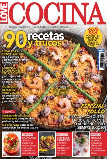 Love Cocina núm. 133, 90 recetas y trucos