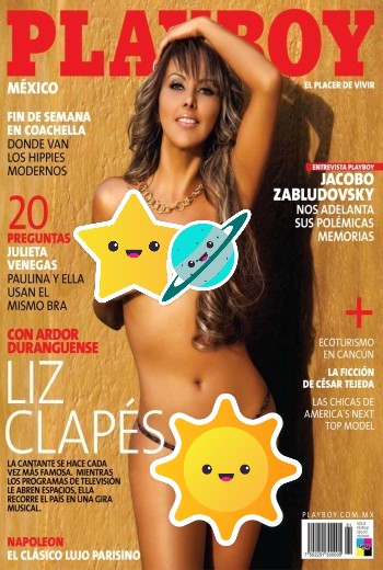 Playboy México Mayo 2010, Liz Clapés