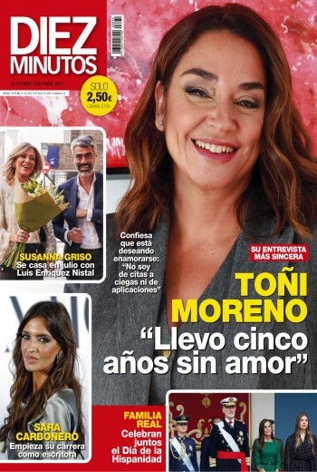 Diez Minutos núm. 3870, Toñi Moreno